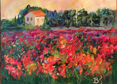 OUATIP Poppy field 9x12 NFS