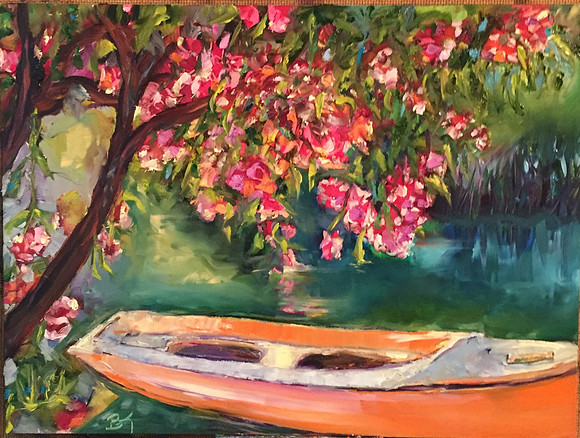 Happened Upon 9x12 Oil on gesso board